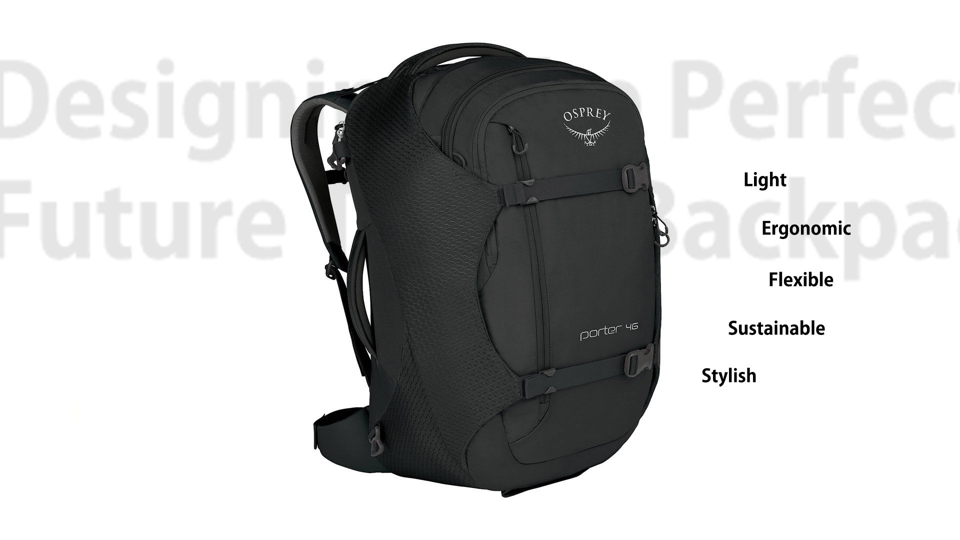 Travel Backpack Ergonomic Sustainable Case Study